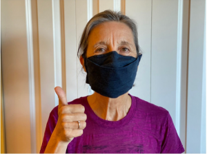 face mask thumbs up reopening guidelines