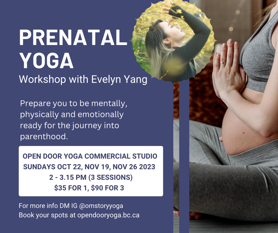 Prenatal Yoga Spring Series – Open Door Yoga